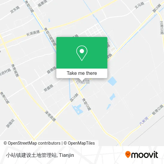 小站镇建设土地管理站 map