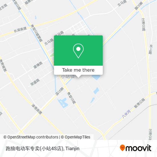 跑狼电动车专卖(小站4S店) map