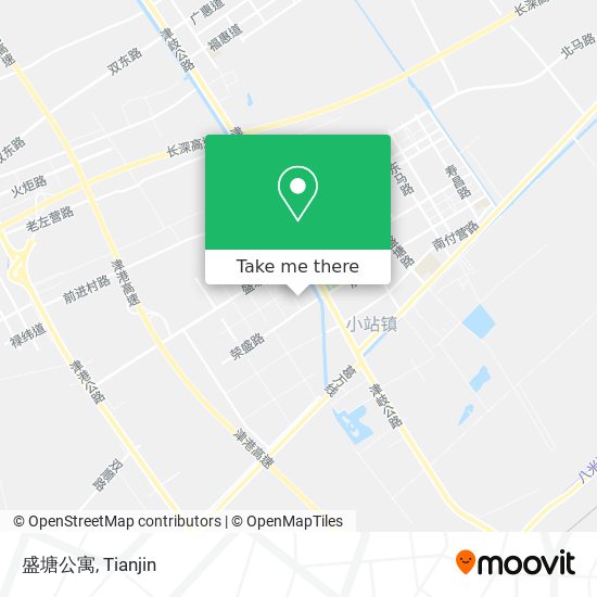 盛塘公寓 map