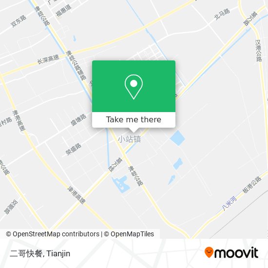 二哥快餐 map