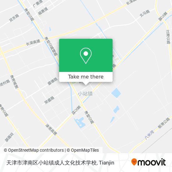 天津市津南区小站镇成人文化技术学校 map