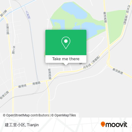 建工里小区 map