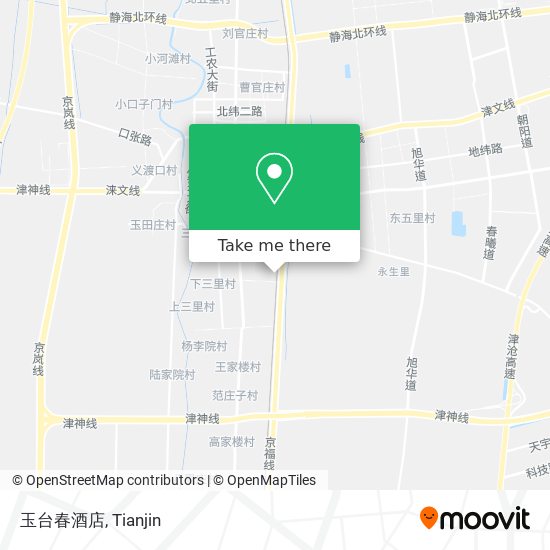 玉台春酒店 map