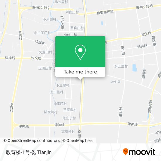 教育楼-1号楼 map