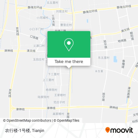 农行楼-1号楼 map