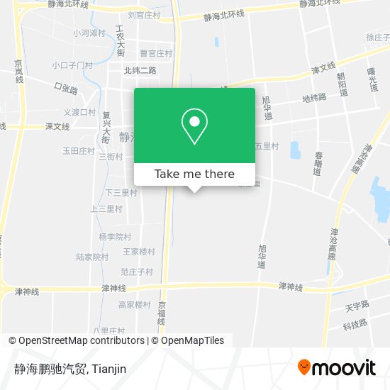 静海鹏驰汽贸 map