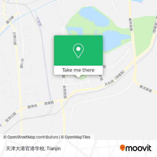 天津大港官港学校 map