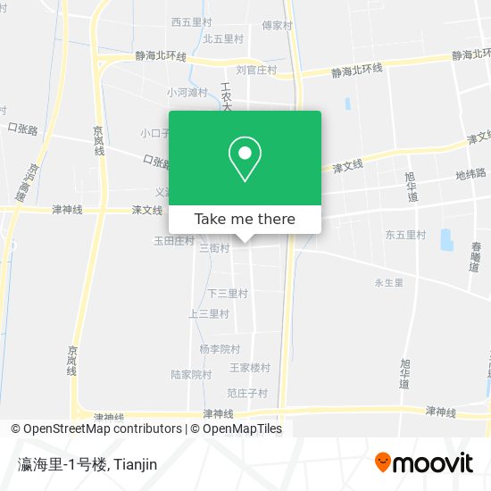 瀛海里-1号楼 map