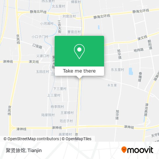 聚贤旅馆 map