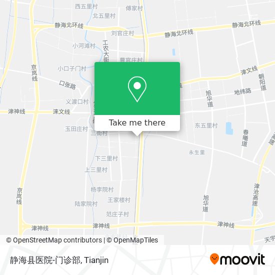 静海县医院-门诊部 map