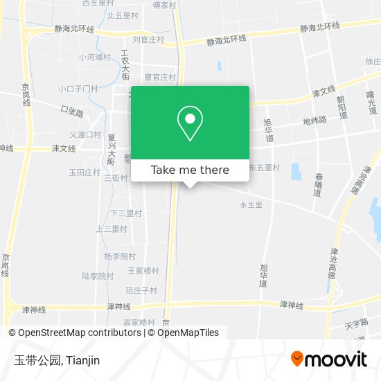 玉带公园 map