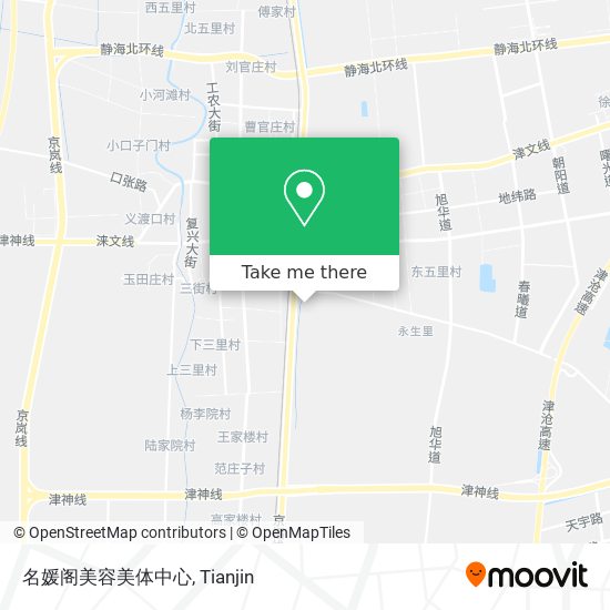 名媛阁美容美体中心 map
