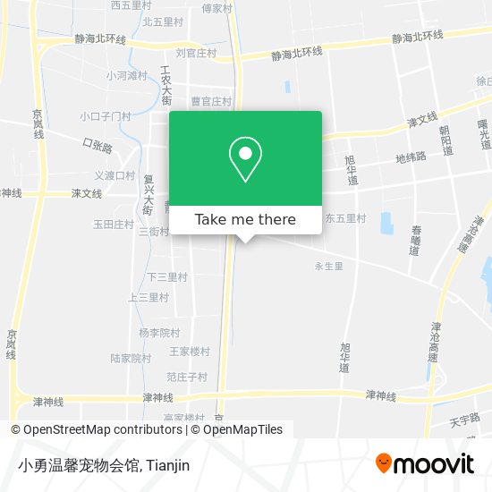 小勇温馨宠物会馆 map
