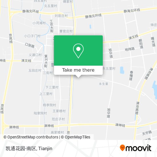 凯通花园-南区 map
