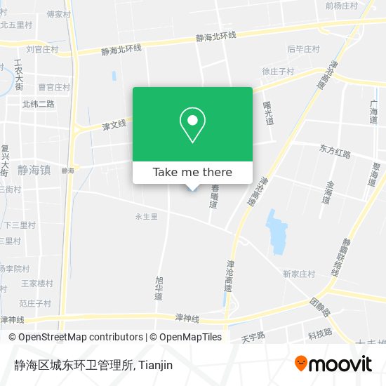 静海区城东环卫管理所 map