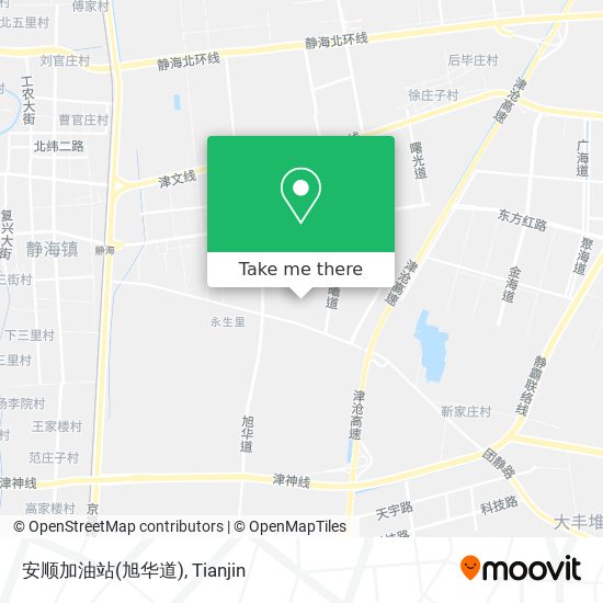安顺加油站(旭华道) map