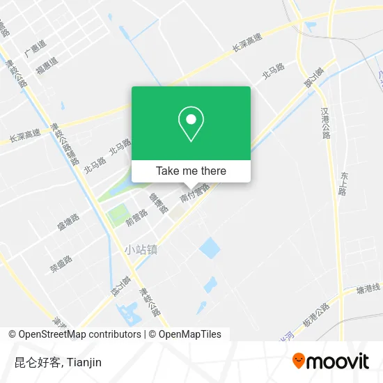 昆仑好客 map