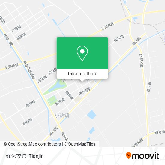 红运菜馆 map