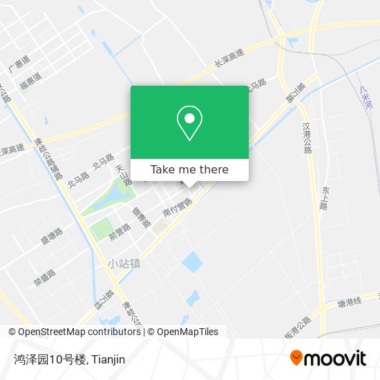 鸿泽园10号楼 map