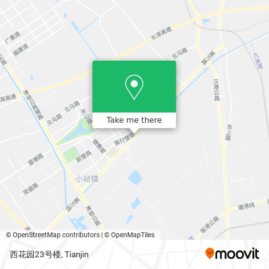西花园23号楼 map