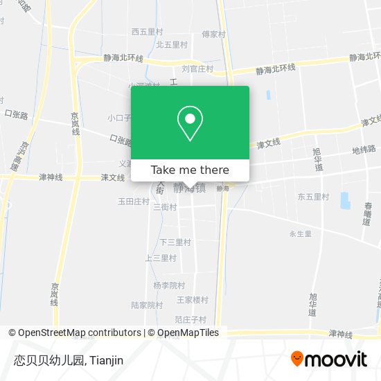 恋贝贝幼儿园 map