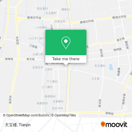 天宝楼 map