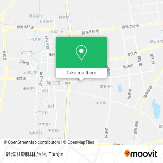 静海县朝阳林旅店 map