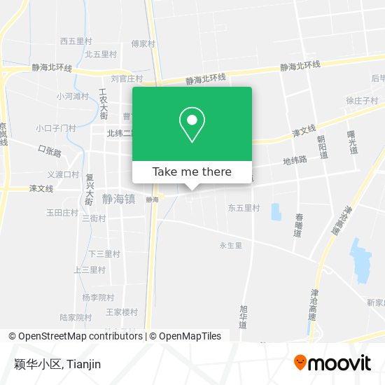 颖华小区 map