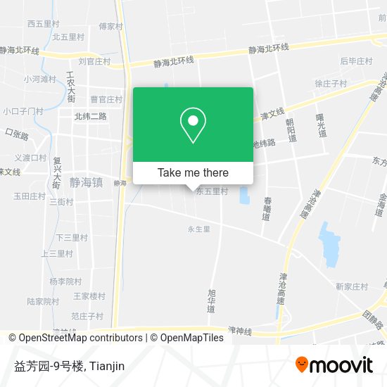 益芳园-9号楼 map