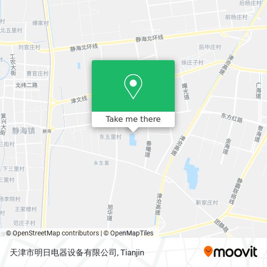 天津市明日电器设备有限公司 map