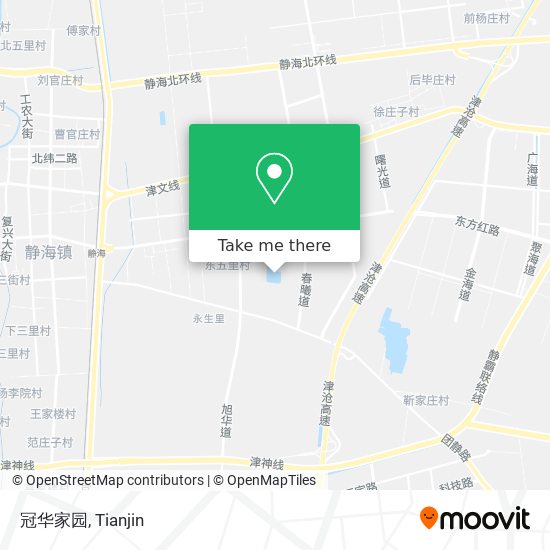 冠华家园 map