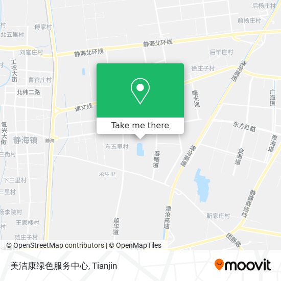 美洁康绿色服务中心 map