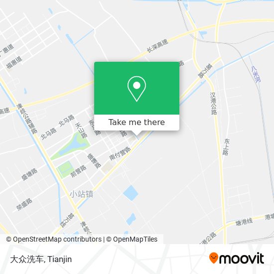 大众洗车 map