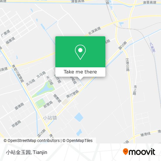 小站金玉园 map