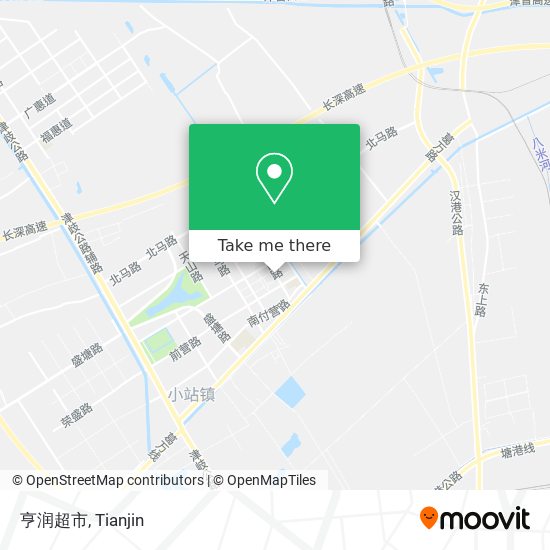 亨润超市 map