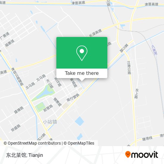 东北菜馆 map
