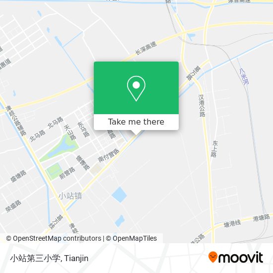 小站第三小学 map