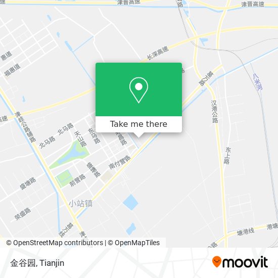 金谷园 map