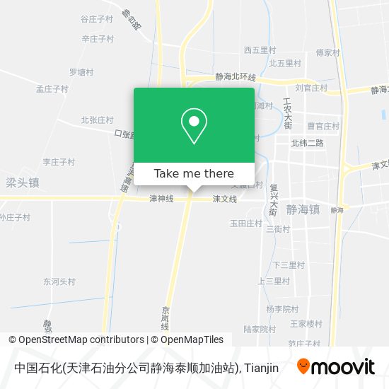 中国石化(天津石油分公司静海泰顺加油站) map