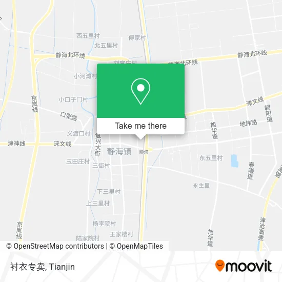 衬衣专卖 map