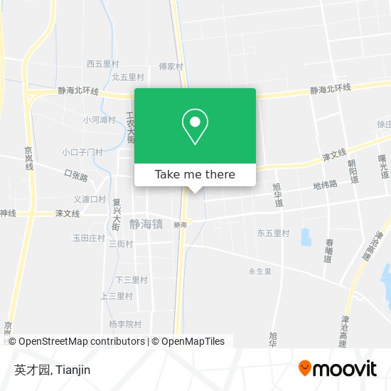 英才园 map
