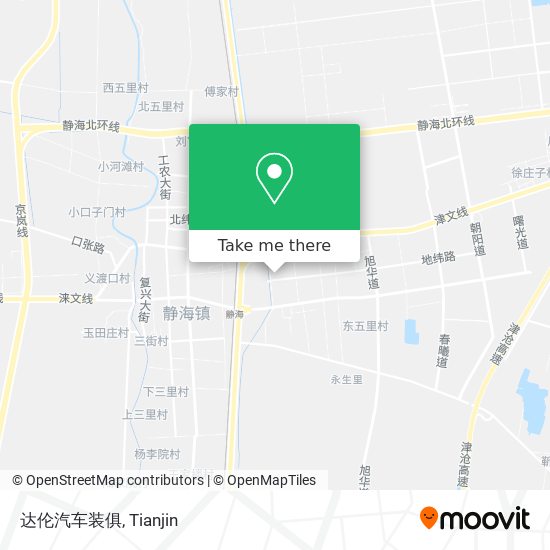 达伦汽车装俱 map