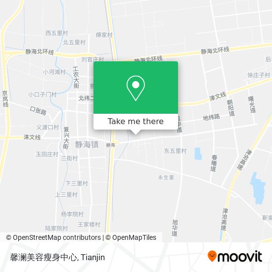 馨澜美容瘦身中心 map