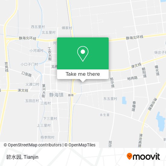 碧水园 map