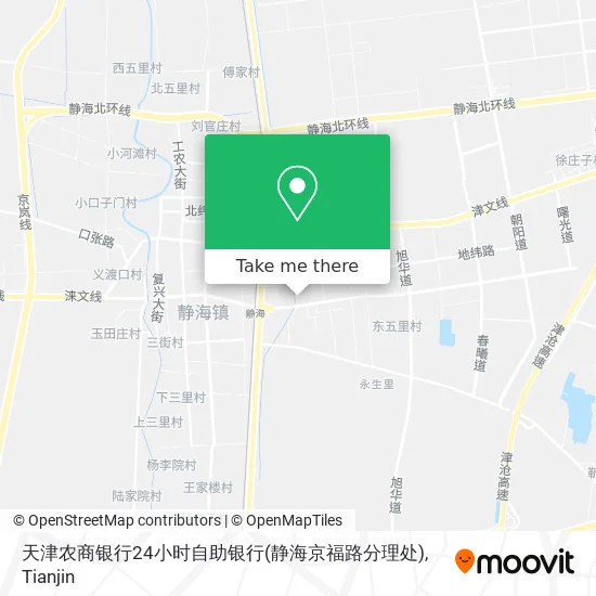 天津农商银行24小时自助银行(静海京福路分理处) map