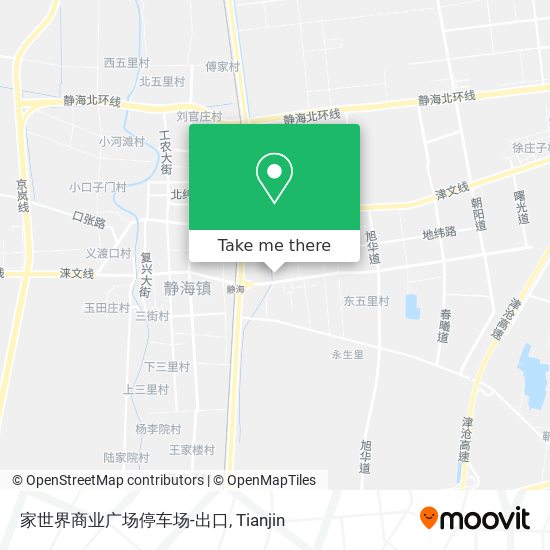 家世界商业广场停车场-出口 map
