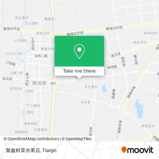 聚鑫鲜菜水果店 map