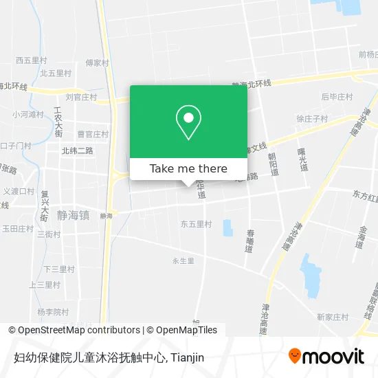 妇幼保健院儿童沐浴抚触中心 map