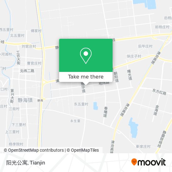 阳光公寓 map