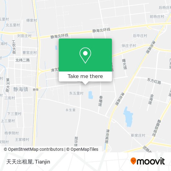 天天出租屋 map